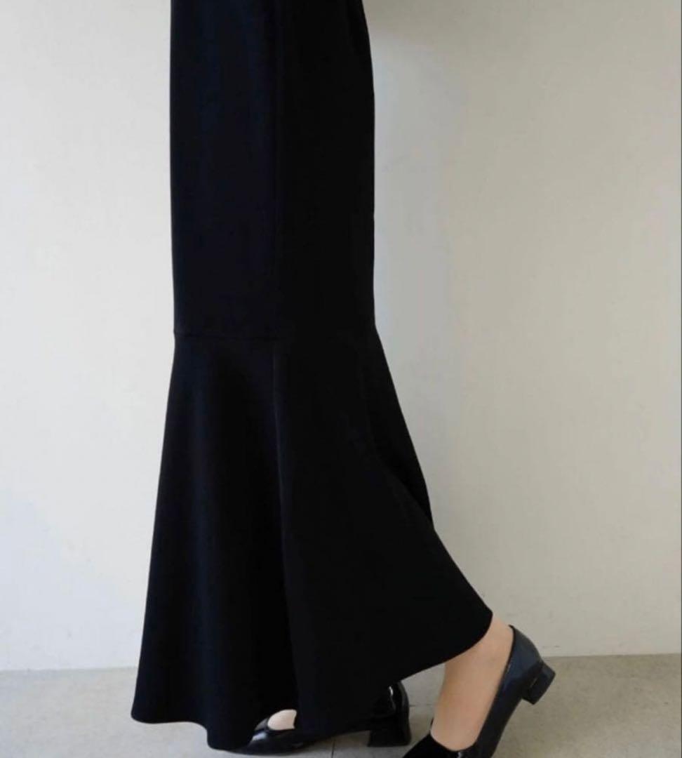 Acka sheer puff dress ブラック サイズ1