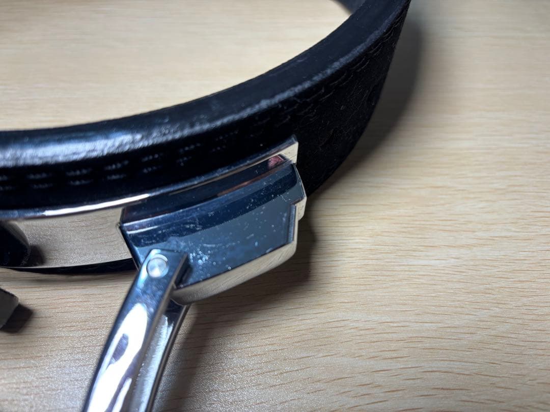 松*樹様 JURASSIC GEAR オリジナルレザーベルト ブラック Sサイズ