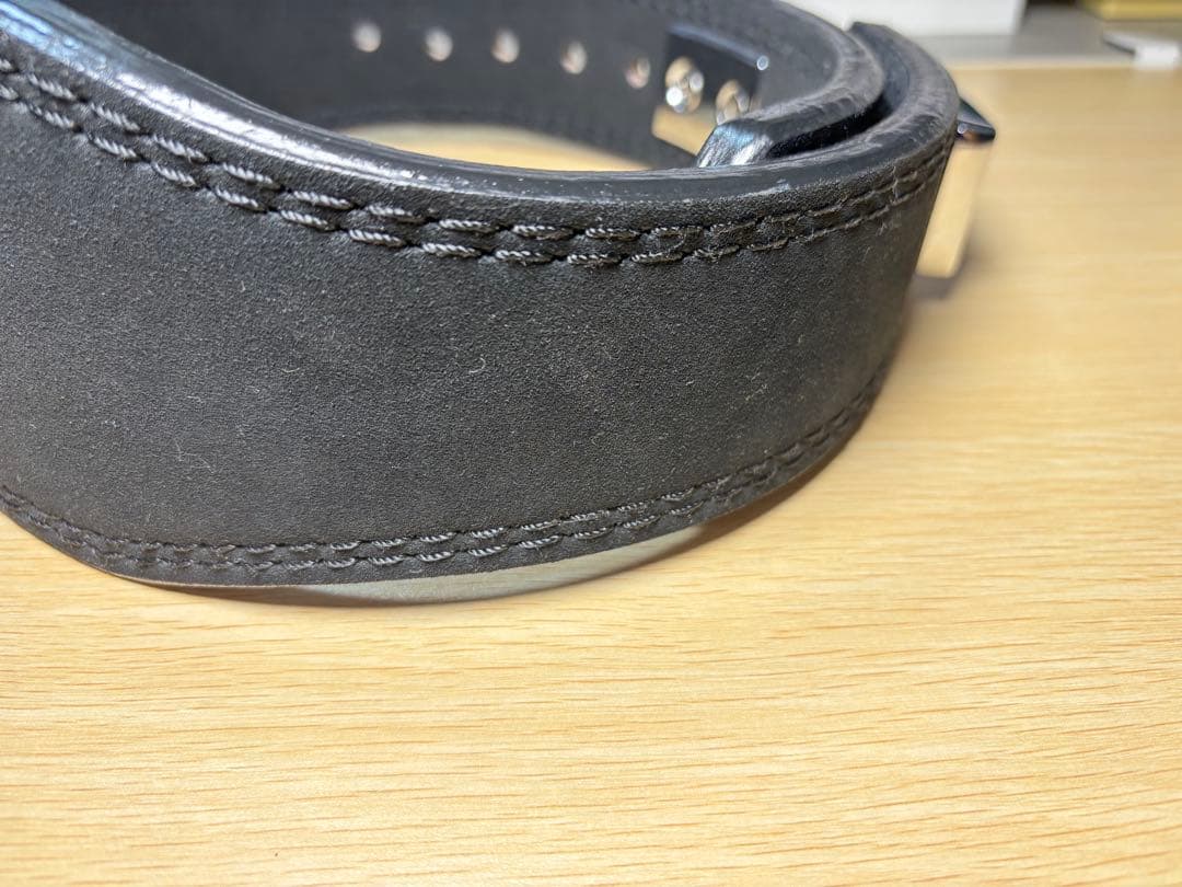 松*樹様 JURASSIC GEAR オリジナルレザーベルト ブラック Sサイズ