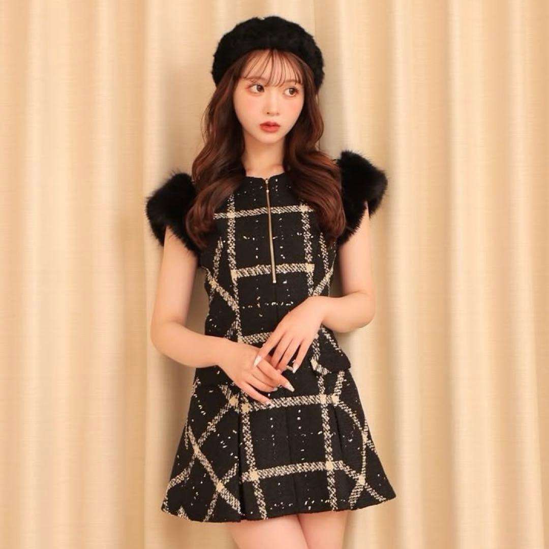 エムミーエメ Maison tweed mini onepiece mmeeme