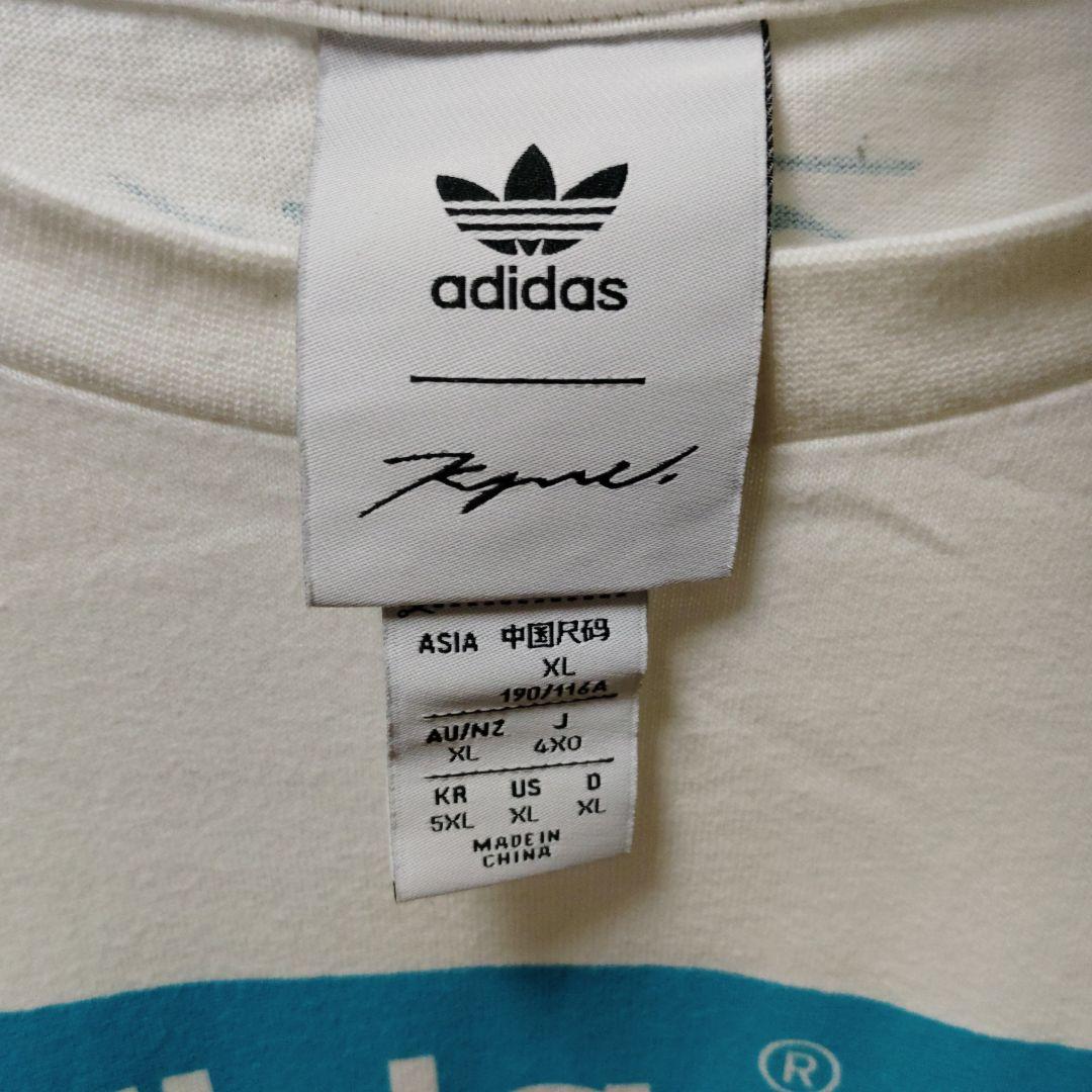 y*a様 adidas KYNE Tシャツ XL ホワイト 激レア 新品未使用品