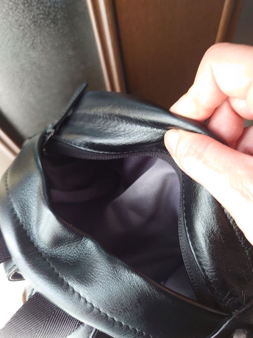 【美品】イアパピヨネのトップ＆サイドポケットリュック