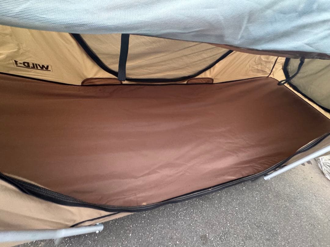 WILD-1 ワイルドワンキャンパー テント コットクオルツ訳あり）引き渡し限定