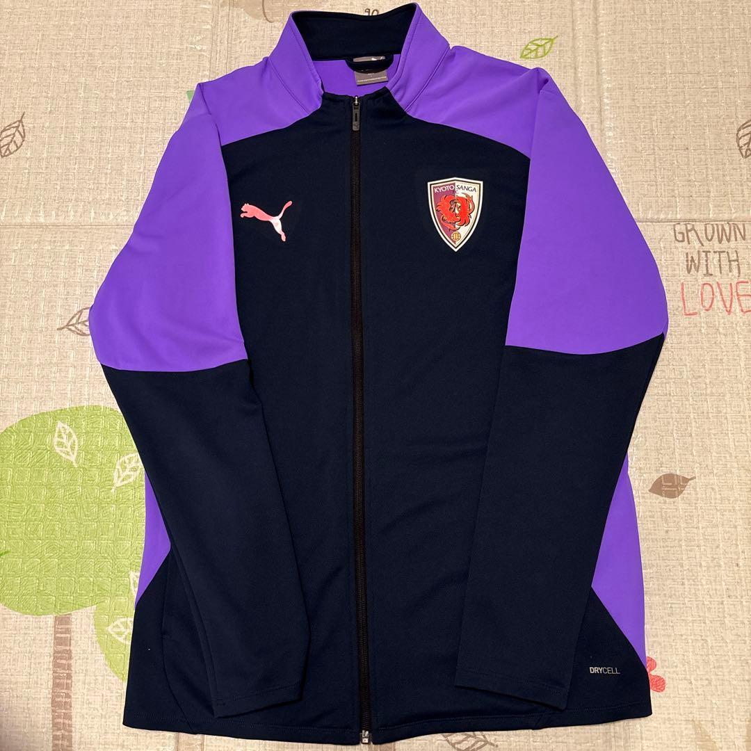 週末セール PUMA 京都サンガFC ジャージ ネイビー/パープル - メルカリ