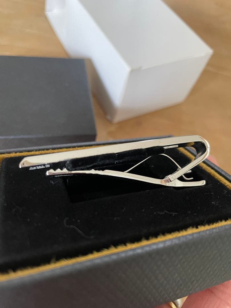 dunhill ネクタイピン 青とシルバー《新品未使用》