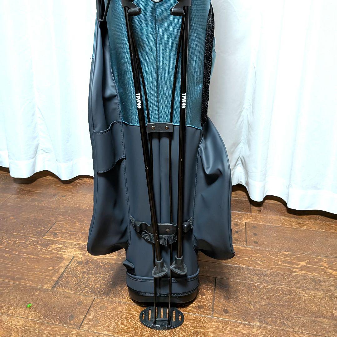 極美品】TFW49 FORTYNINE キャディバッグ フードカバー付き