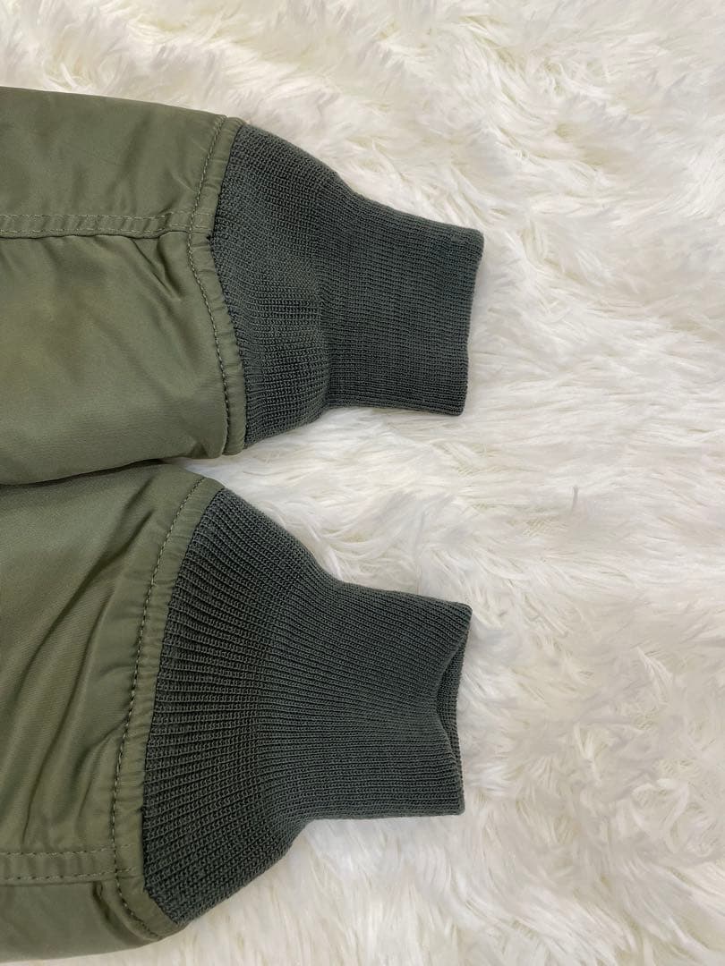 ALPHA INDUSTRIES MA-1スタイルジャケット オリーブグリーン