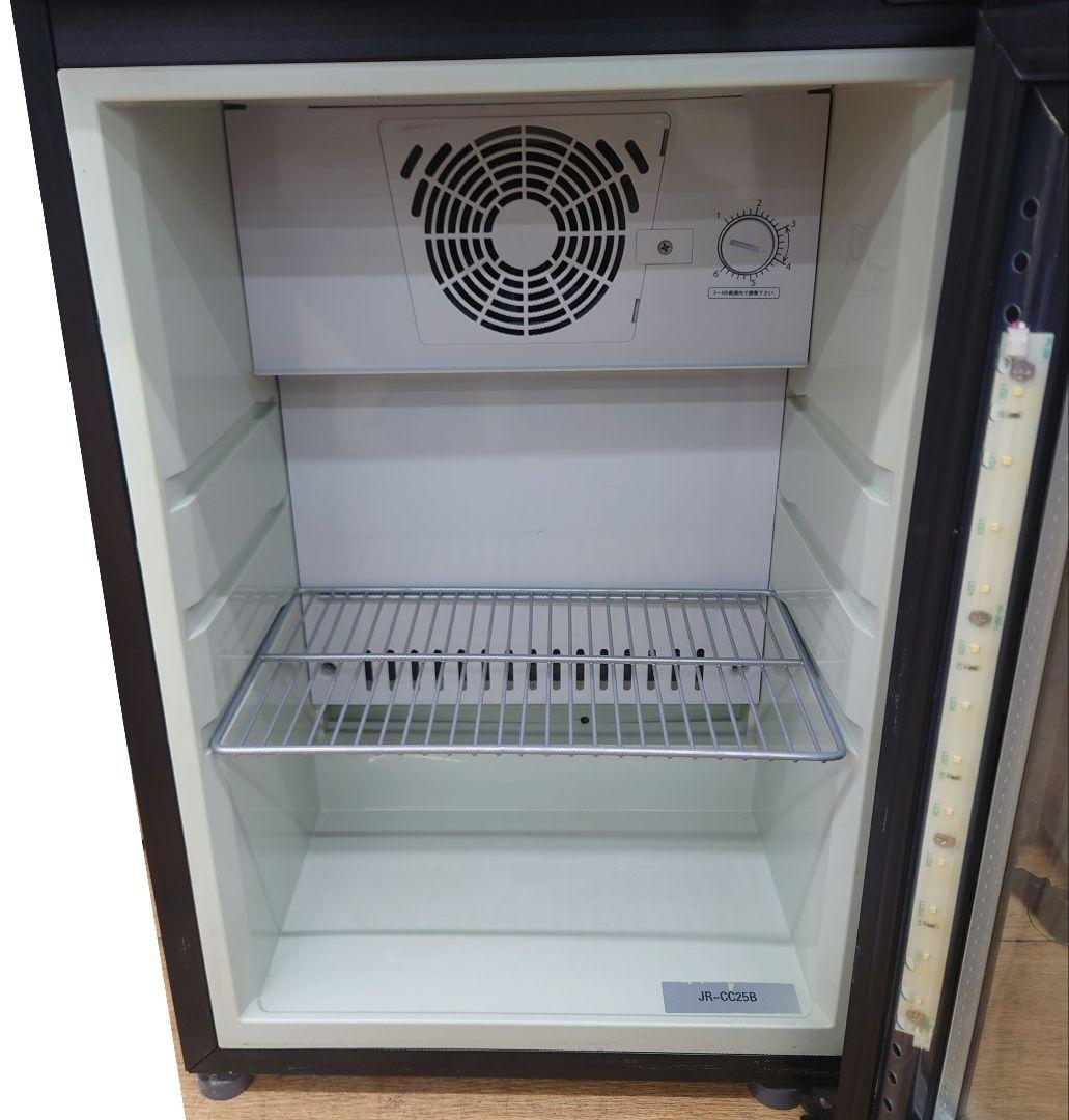 □【Coca-Colaネオン・LED搭載】Haier JR-CC25B 冷蔵庫