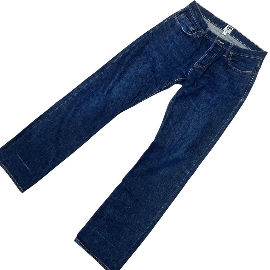 濃紺 テラソン デニム アメリカ製 W32 ホワイトオーク 赤耳 セルビッチ