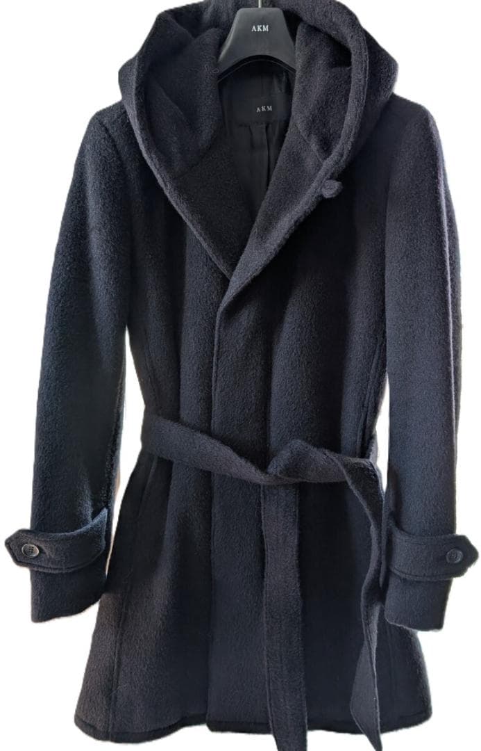定価13.5万 AKM WRAP ROPE COAT アルパカ ラップコート S
