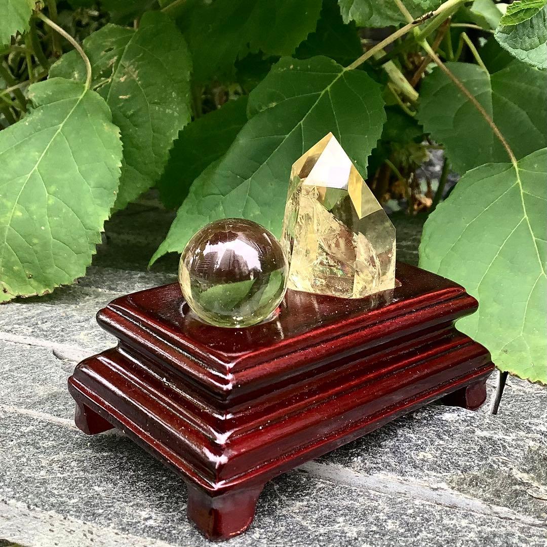 ✳世界に類無し‼️ 天川村レモン水晶*安心の外部鑑定書付　非加熱処理の無垢状態‼️