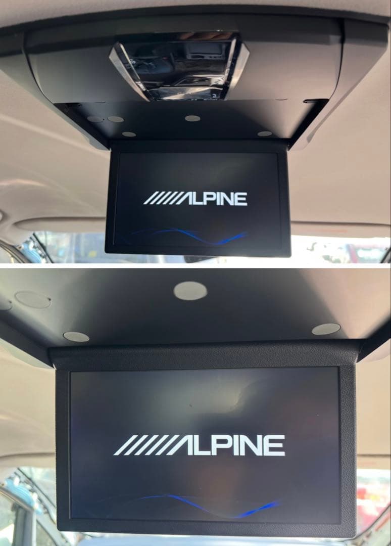 アルパイン RSH10XS-L-B 10.1インチフリップダウンモニターです