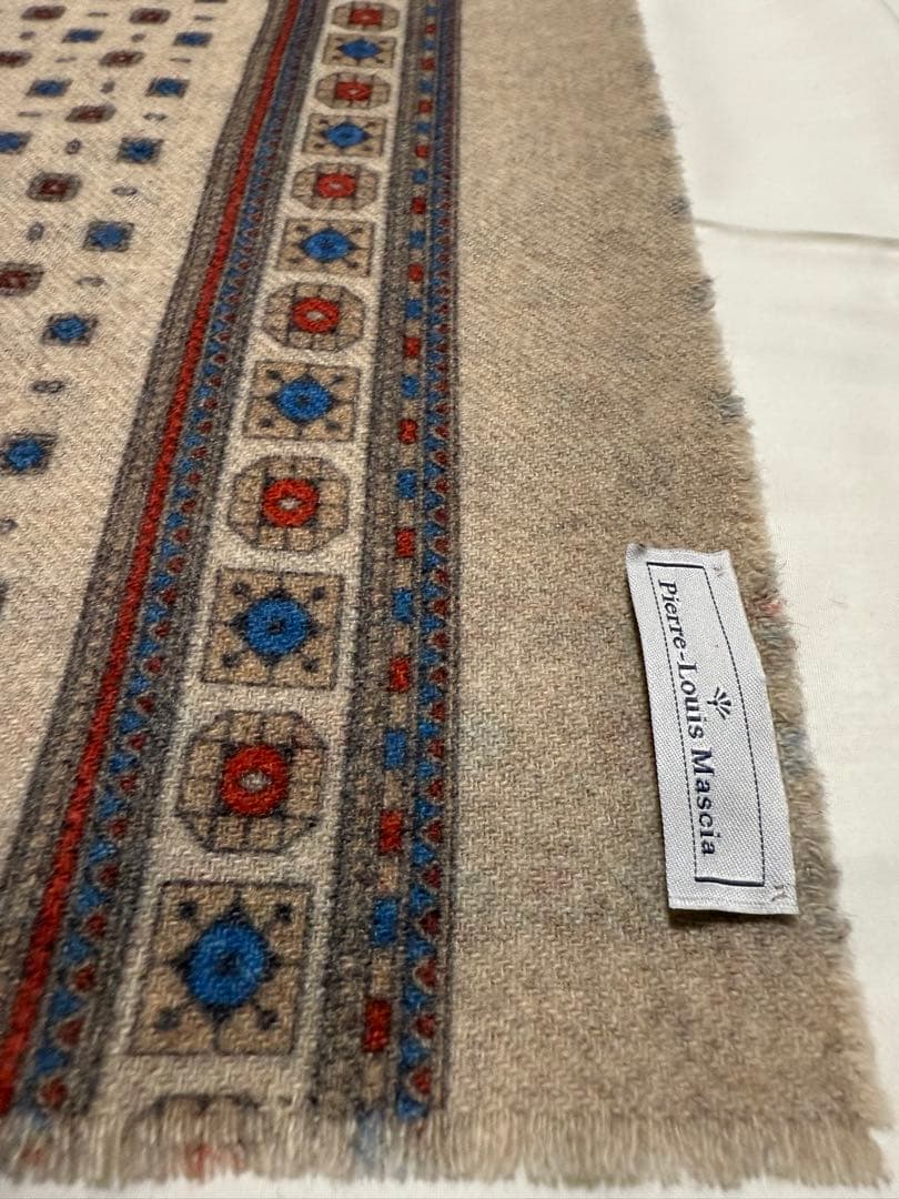 値下げ【新品】Pierre-Louis Mascia大判ストール秋冬