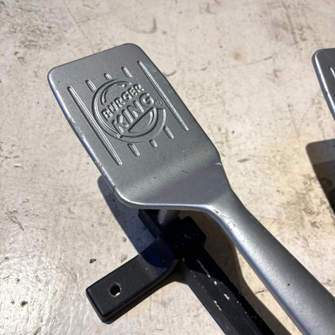 ビンテージ　バーガーキング　ドアハンドル　看板　店舗用　USA ガレージ