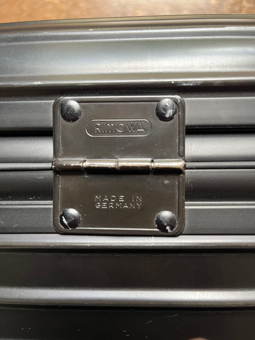 RIMOWAリモワ キャビン トローリー イアタ アルミニウムブラック2輪