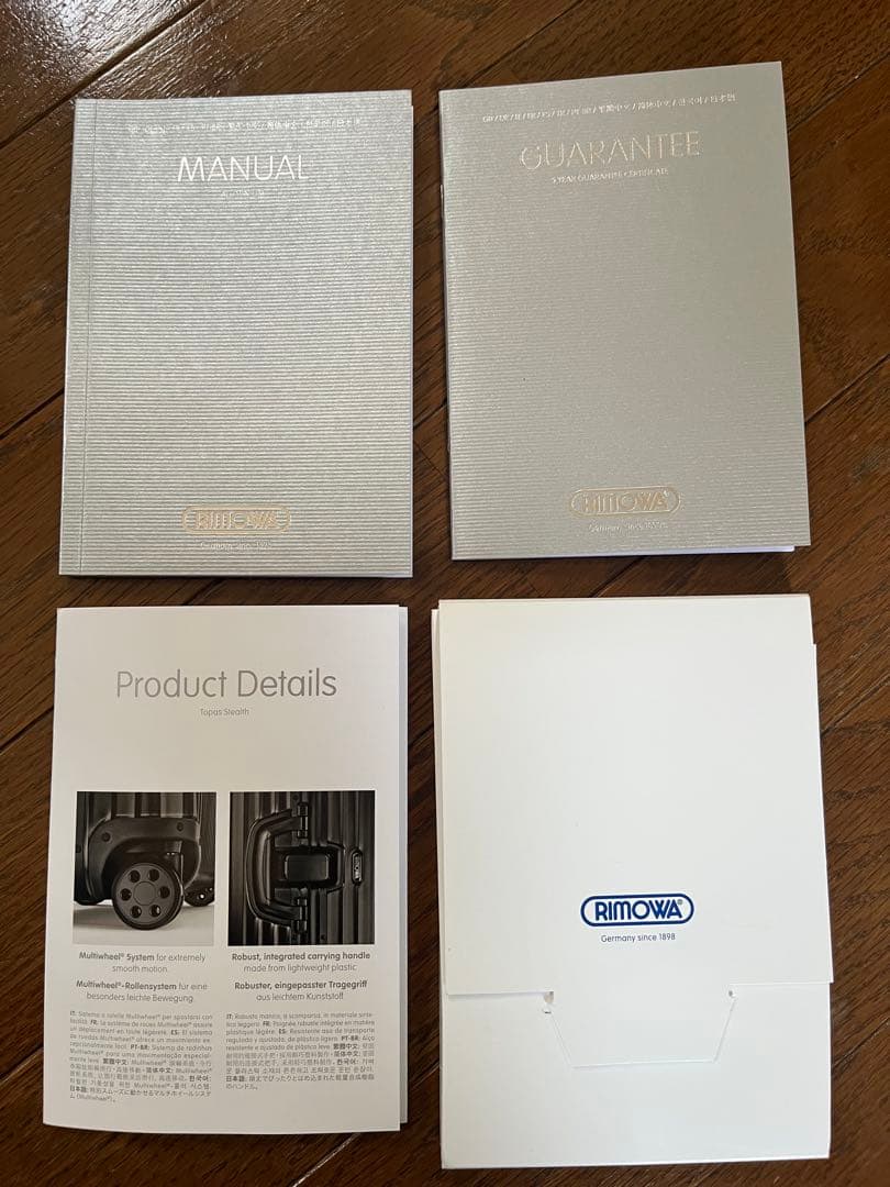 RIMOWAリモワ キャビン トローリー イアタ アルミニウムブラック2輪