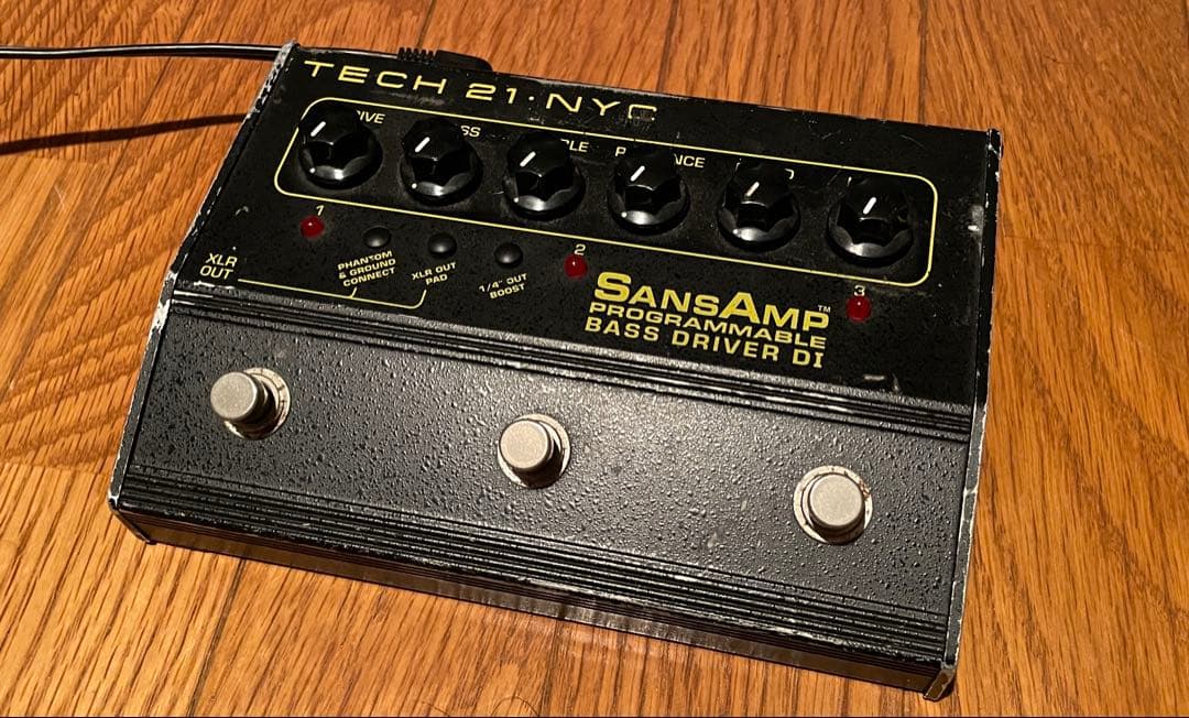 ベース SansAmp Programmable Bass D DI