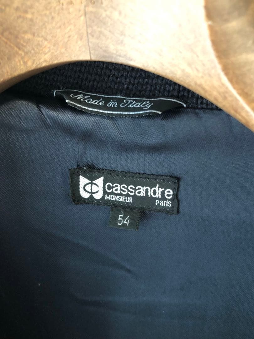 逸品 Cassandre Paris カシミヤ100% ジャケット コート - メルカリ