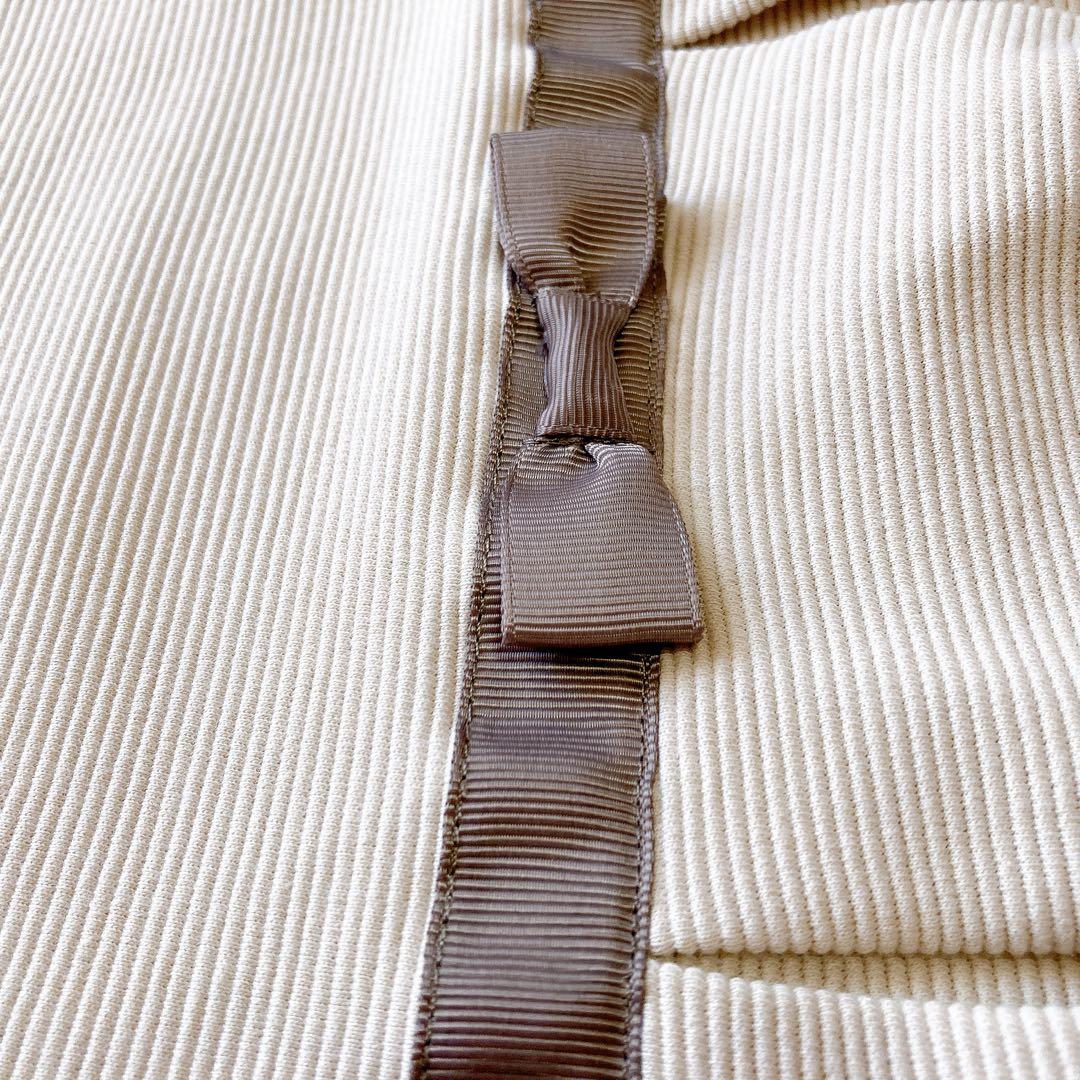 130size ベージュ×ネイビー セレモニー 入学 卒園 発表会 フォーマル