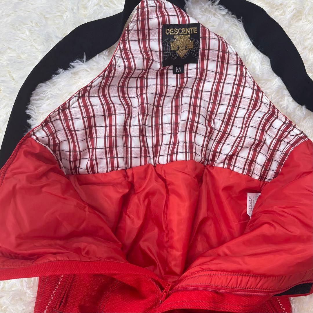 美品◆DESCENTE スノー スキーウェア 上下セット LM