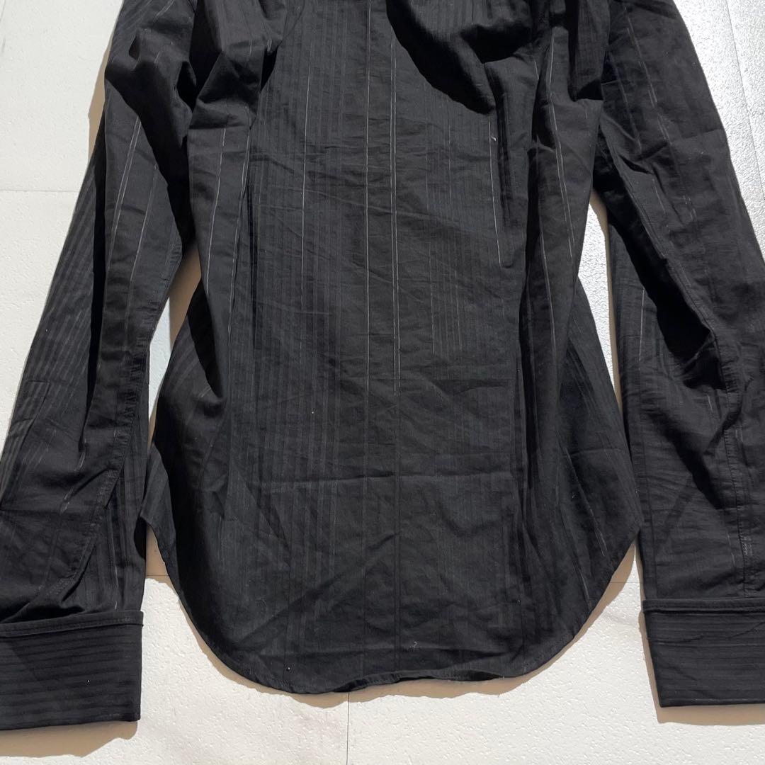 入手困難✨ ジョンガリアーノ レース生地 ブラック カットソー フォーマル 黒色