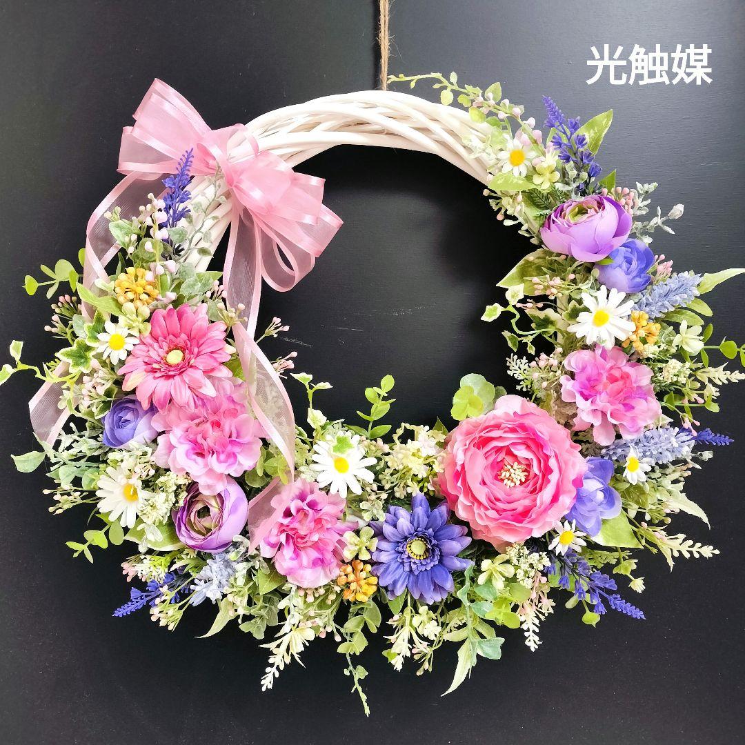 商品名【花奈】【純香】あいみょん♥フラワーリース　春リース