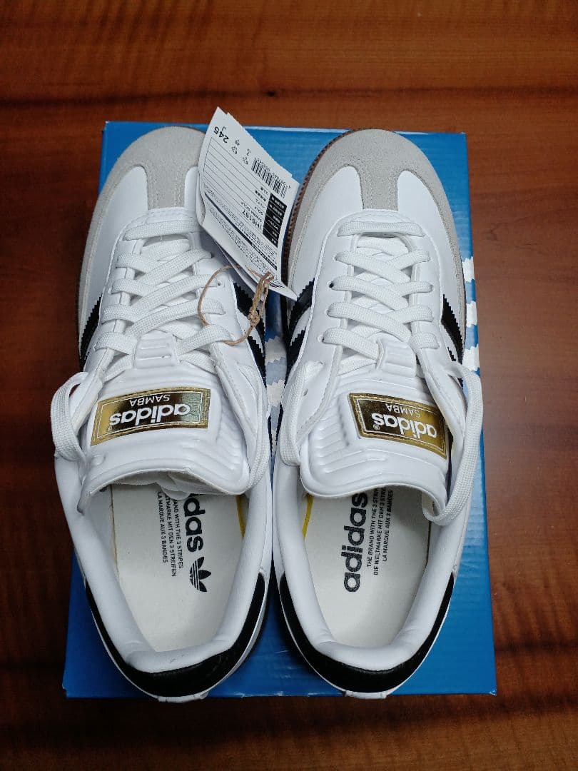 mary　adidas SAMBA ゴルフシューズ24.5