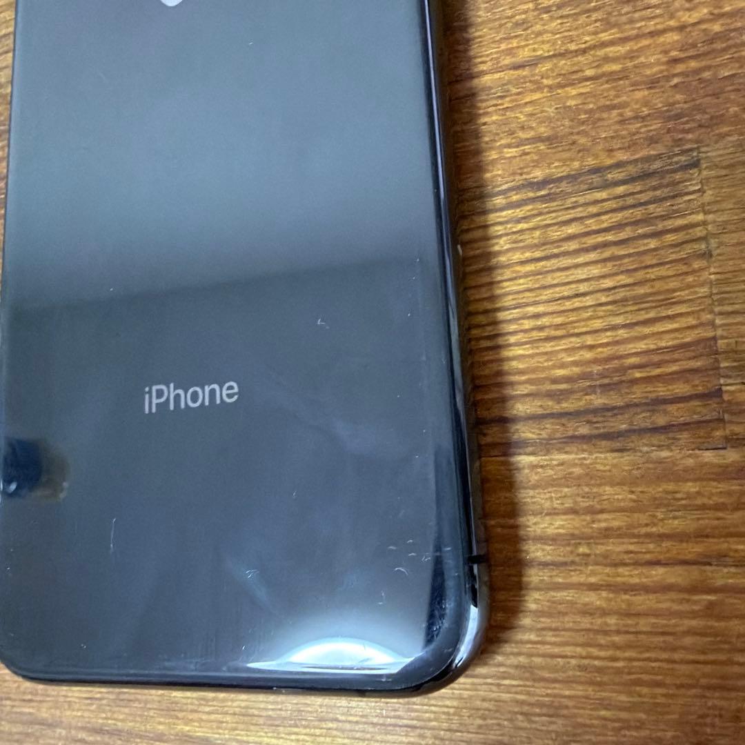 iPhone XS スペースグレ 64GB SIMフリー　純正充電器 イアフォン