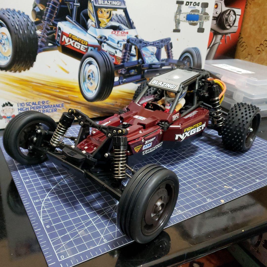 タミヤ 2025 DT04 ファイターネクスジェン カスタム ブラシレスセット