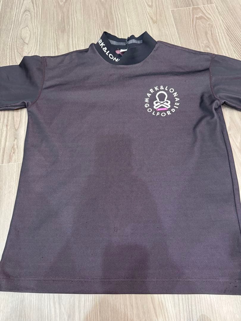 MARK & LONA ゴルフシャツ サイズ48 ダークグレー