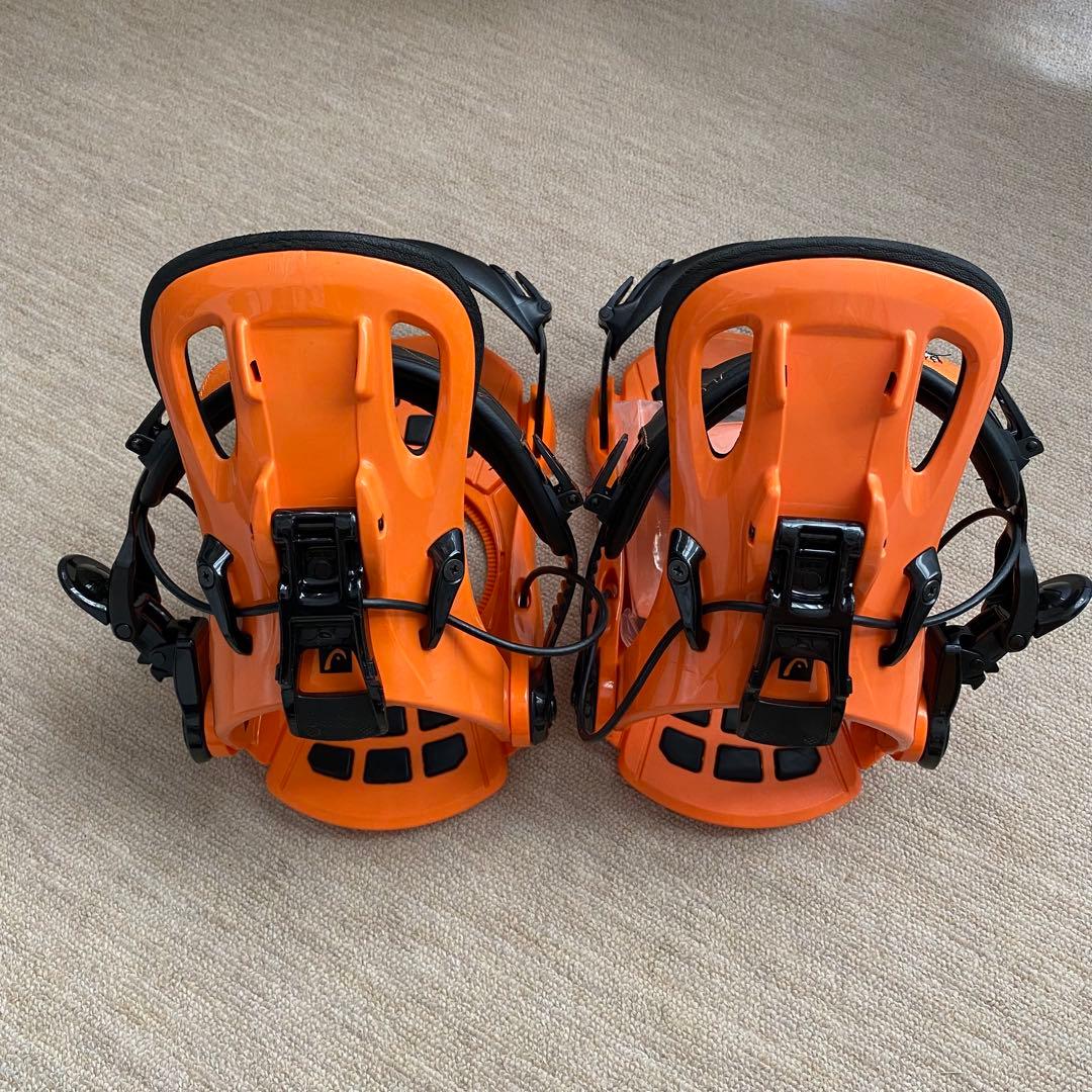 HEAD スノーボード ビンディング オレンジ　Lサイズ