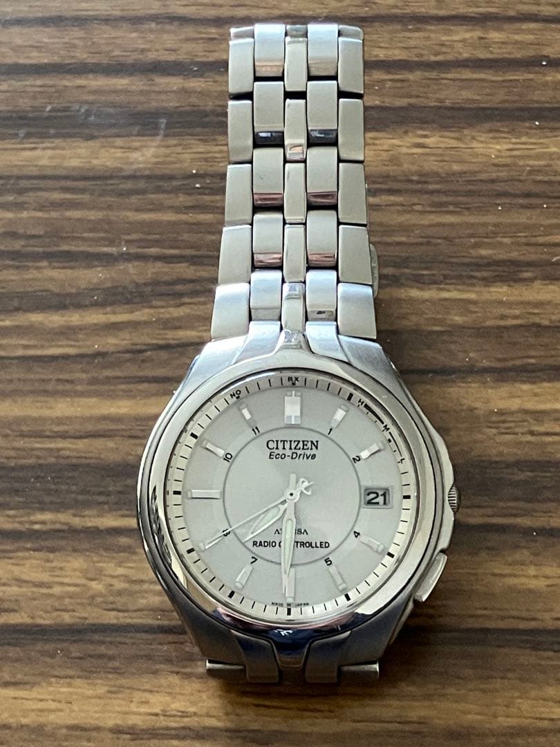 稼働品／CITIZEN ATTESA Eco-Drive H410 アテッサ - メルカリ