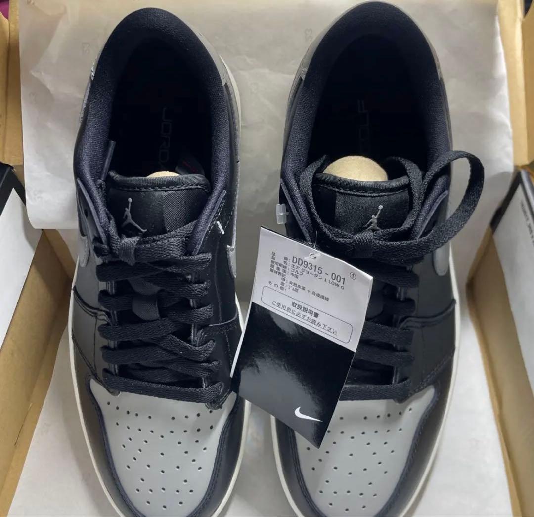 【新品未使用】AIR JORDAN1 LOW G 25.5㎝