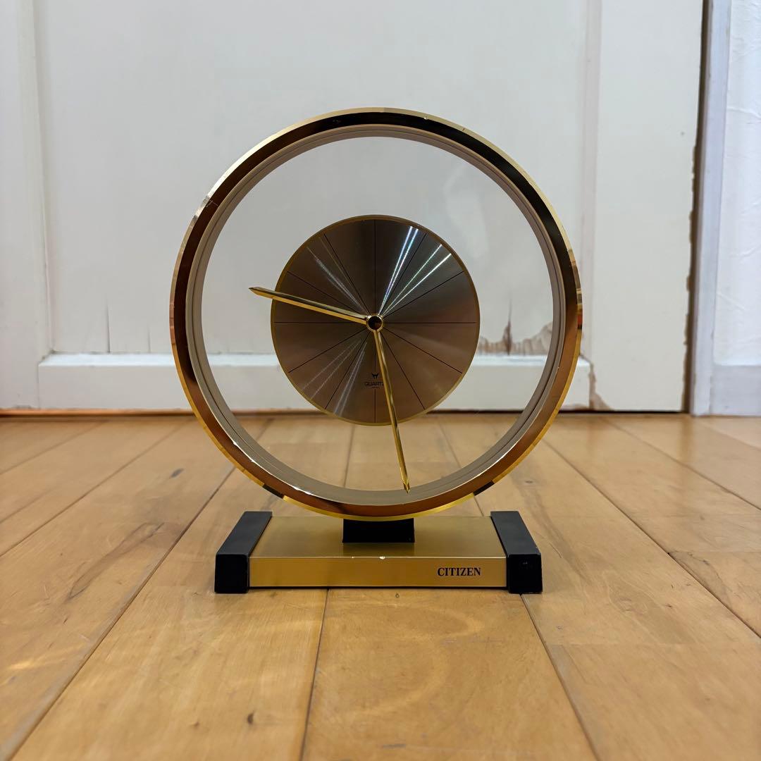 ☆CITIZEN☆置き時計 スペースエイジ ポストモダン レトロ - メルカリ