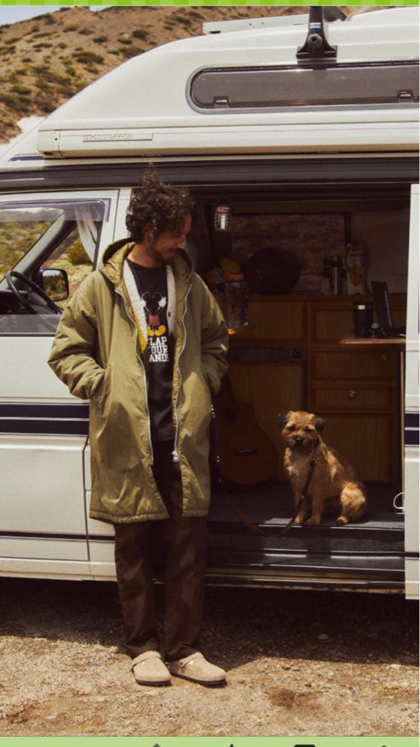 【メルカリ祭限定値下げ】スタンダードカリフォルニア　アーミーフードコート