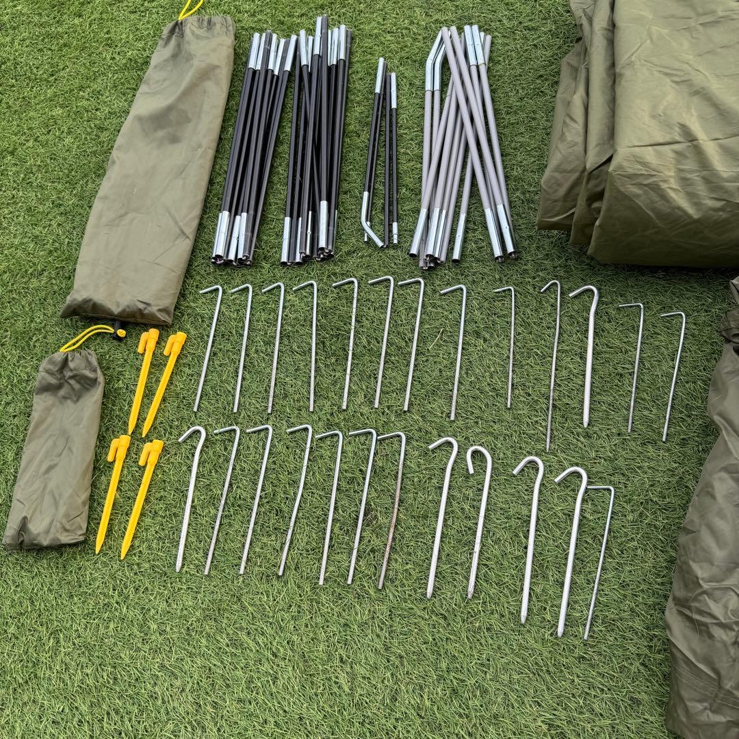 ③コールマン ツーリングドームLX オリーブカラー テント