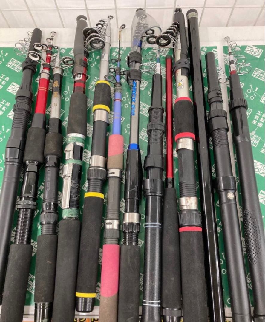 投げ竿セット 複数本