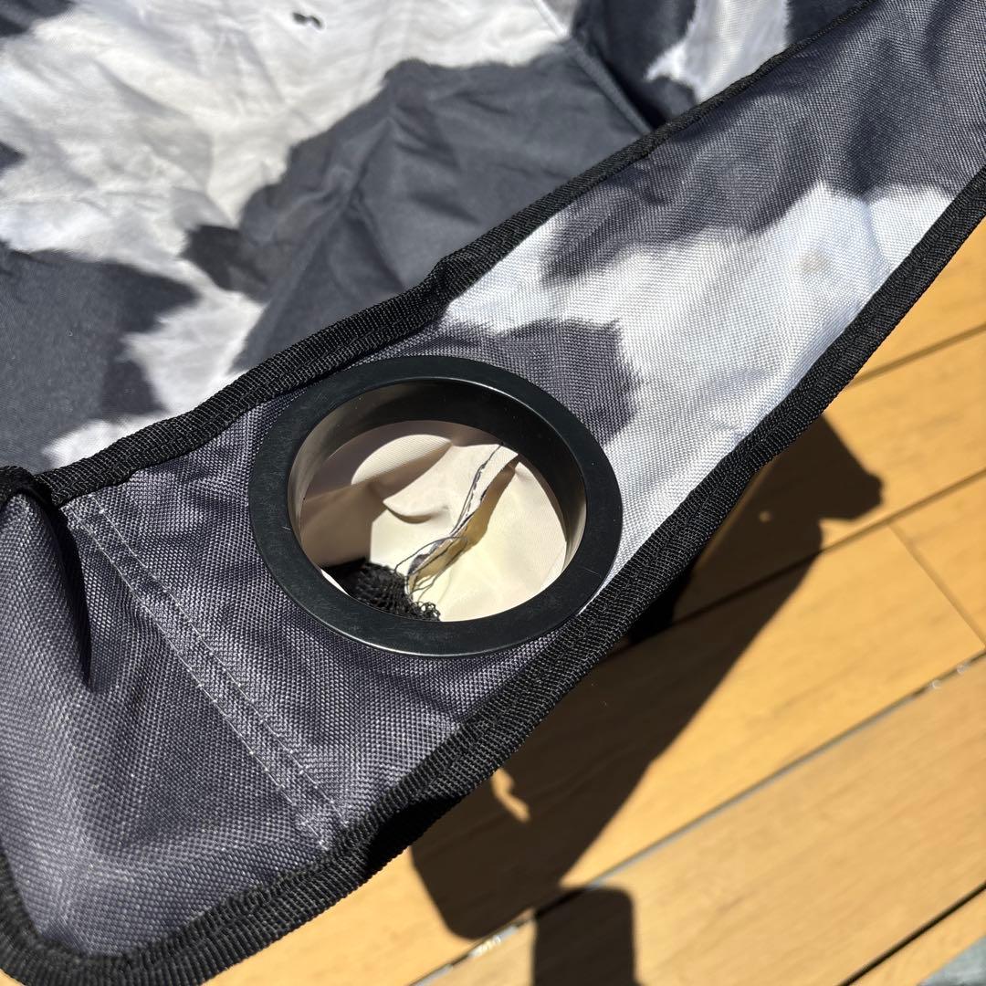 Coleman／BEAMS ハラコ柄 アームチェア アウトドアチェア