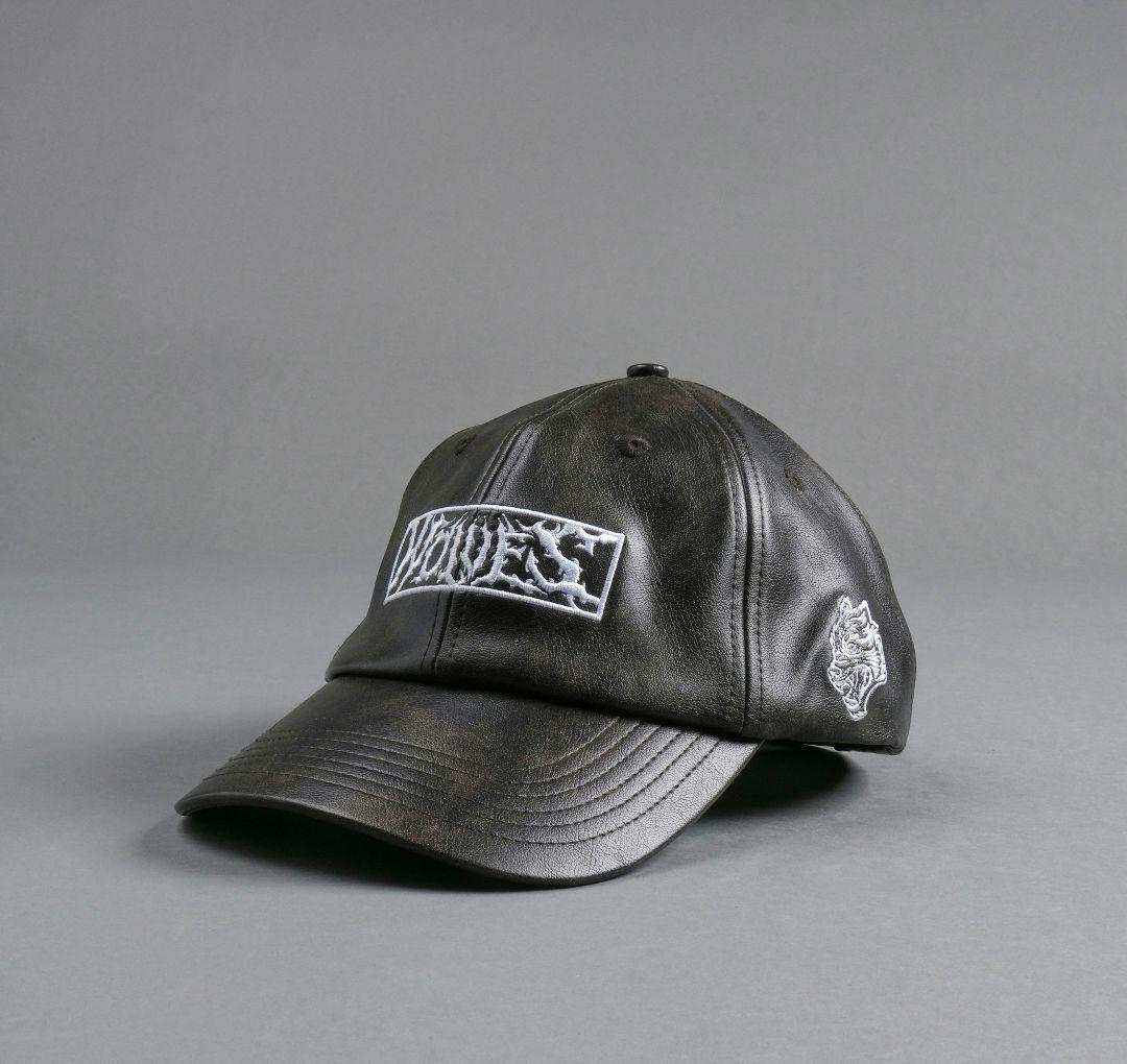 ニックさん専用フェイクレザークロスモチーフ キャップ & wo