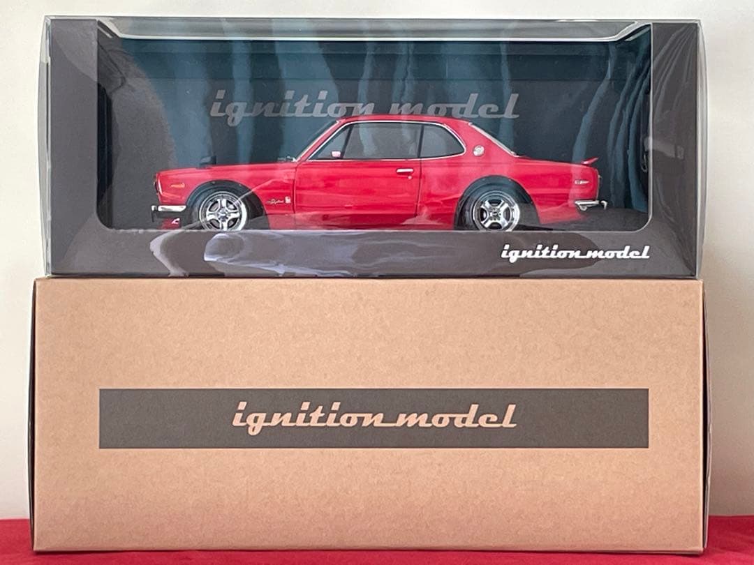 1/18】スカイライン ハコスカ（KPGC10）赤
