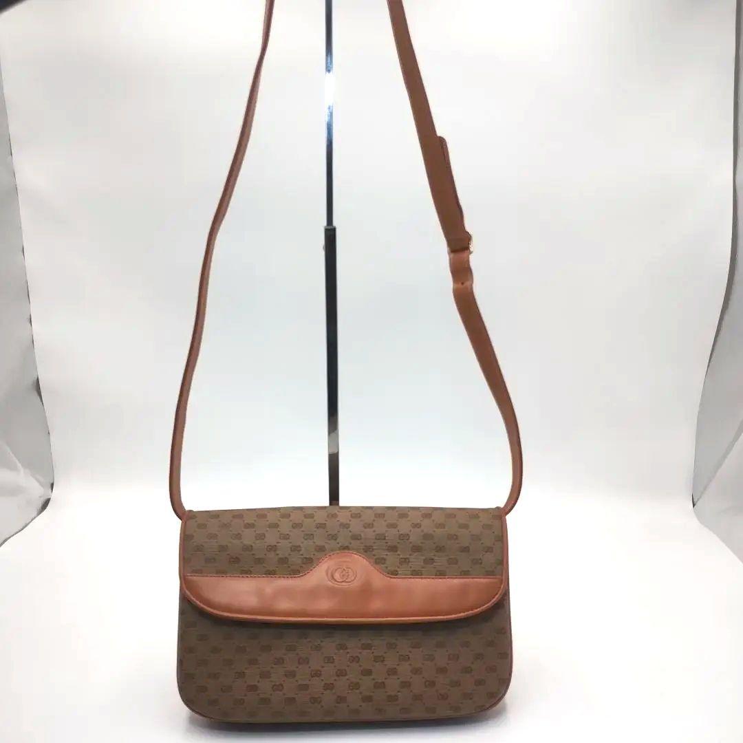 GUCCI グッチ　オールドグッチ　ショルダーバッグ　マイクロGG