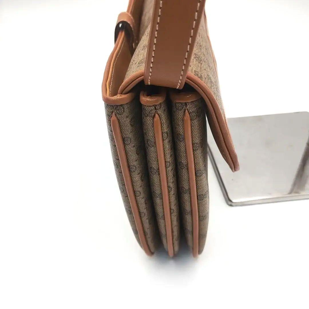 GUCCI グッチ　オールドグッチ　ショルダーバッグ　マイクロGG