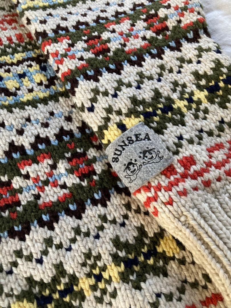 【最終】SUNSEA NORDIC SWEATER 3