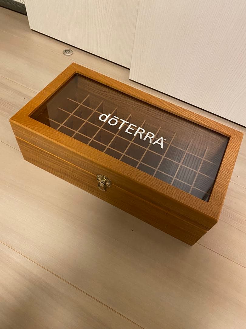 ドテラ 木箱 ウッドボックス50本収納 - メルカリ