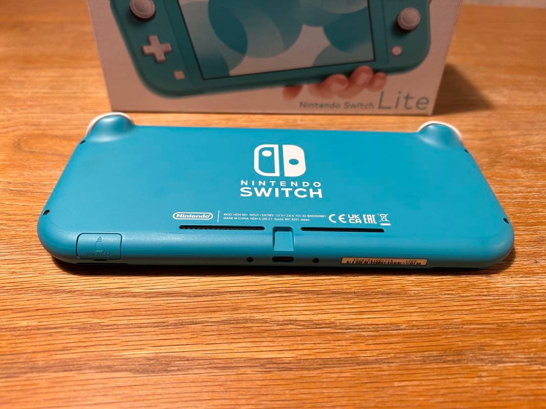 Nintendo Switch Lite ターコイズ 本体 ケース付き