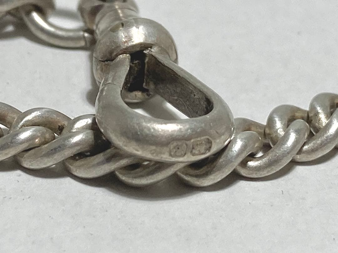 純銀製*アルバートチェーン 1927 *スターリングシルバー(925銀)