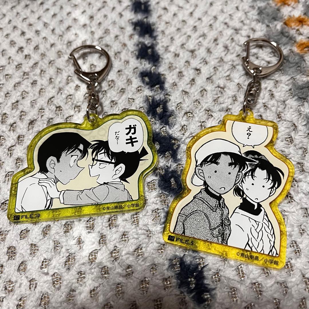 名探偵コナン コナン展 アクリルキーホルダー 服部平次 江戸川コナン