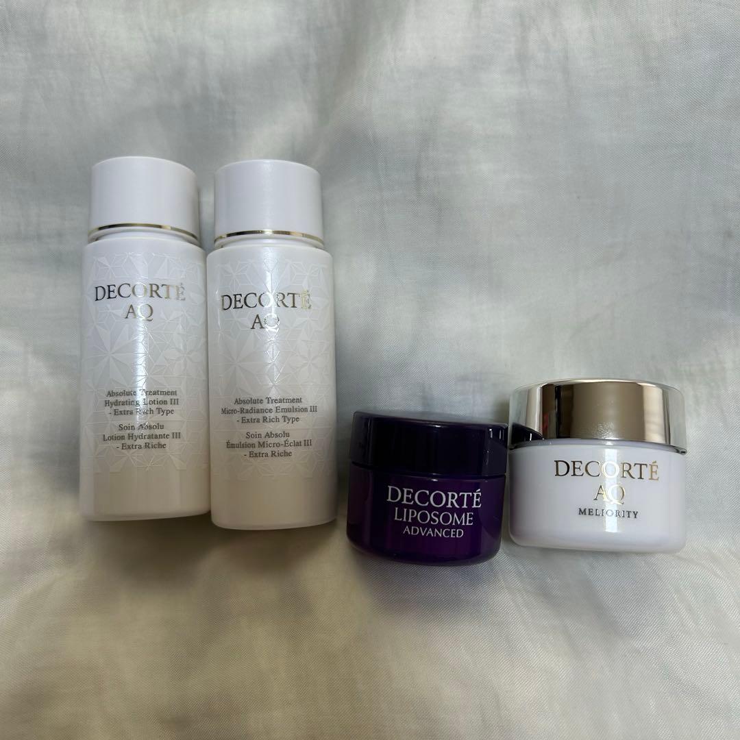 コスメデコルテ スキンケアトライアル4点セット - メルカリ