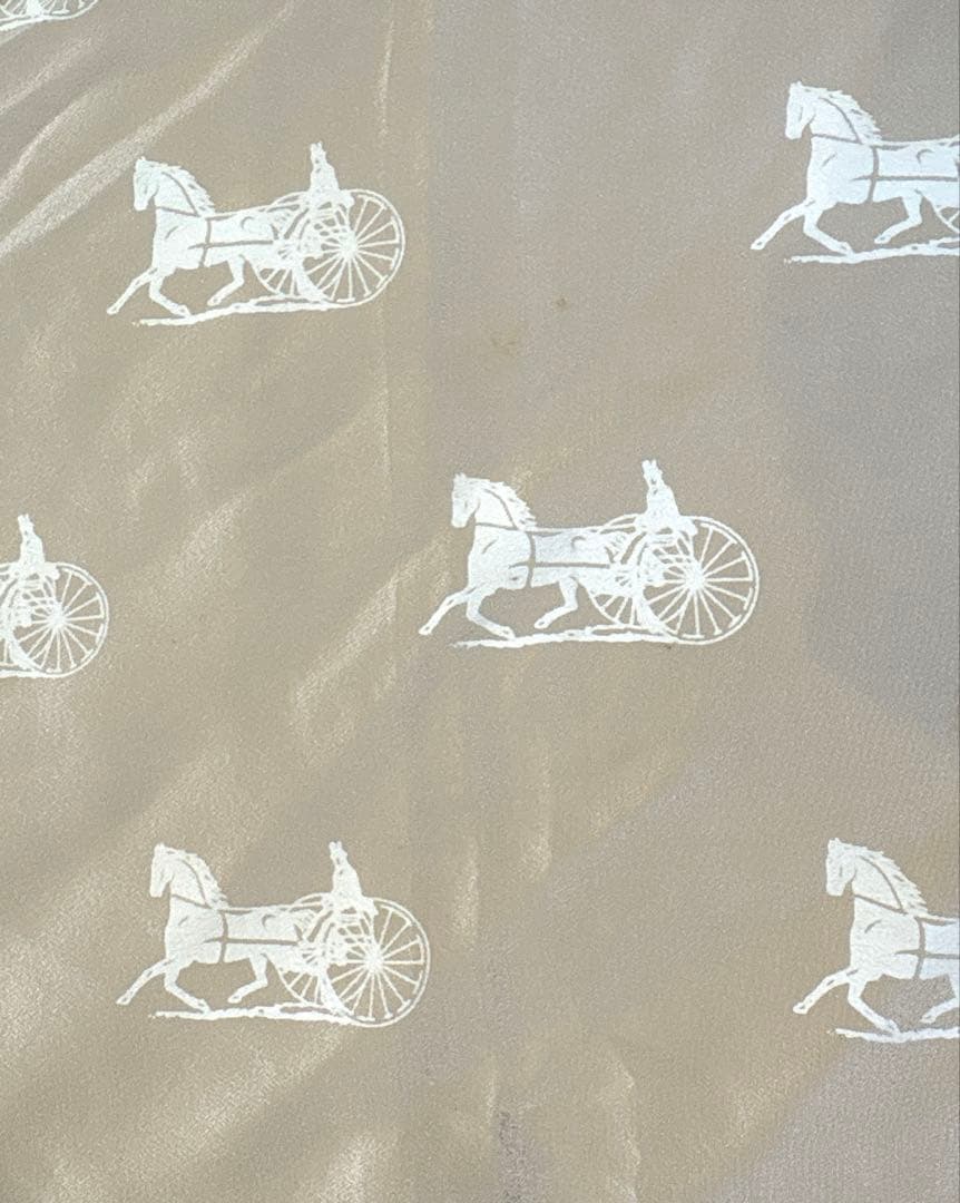 CELINE セリーヌ 大判スカーフ 飛車ロゴ シルク100%