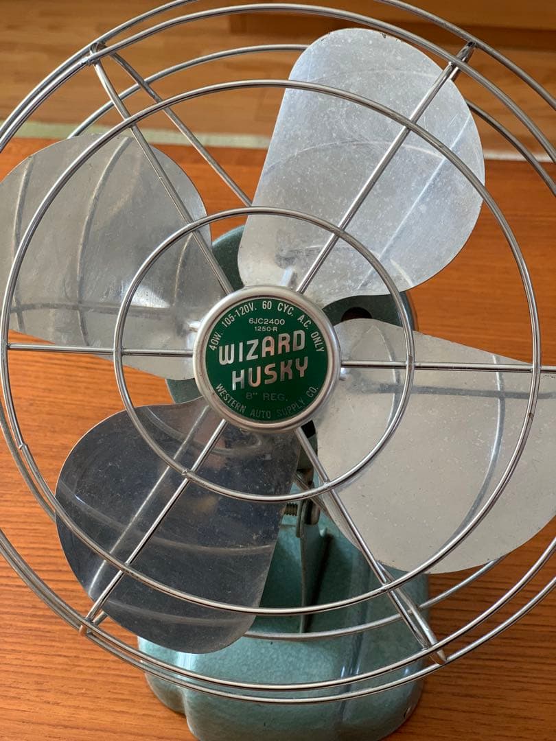 Wizard アメリカ製レトロインテリア扇風機1960s箱付
